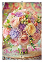 Kalendarz A3 v.3 Kwiaty dla Ciebie Pan Kalendarzyk